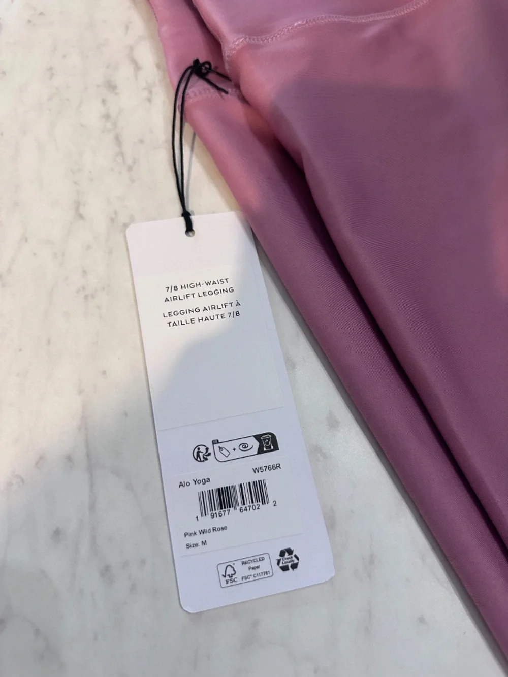 Alo high waist airlift 7/8 leggings